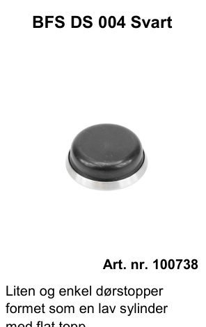 BFS DS 004 Svart
